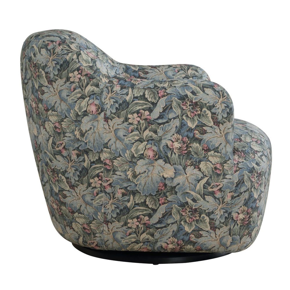 Uttermost Ansel Classic Tapestry Styled Swivel Chair - Image 8
