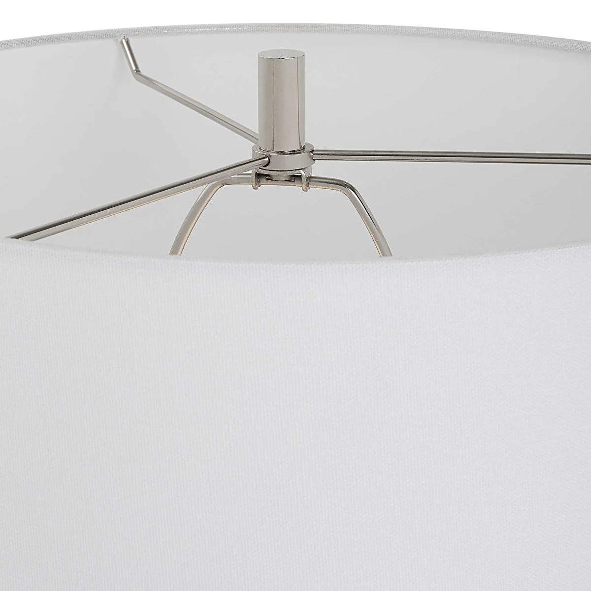 Uttermost Antoinette Ivory Stone Table Lamp With White Linen Shade - Image 6