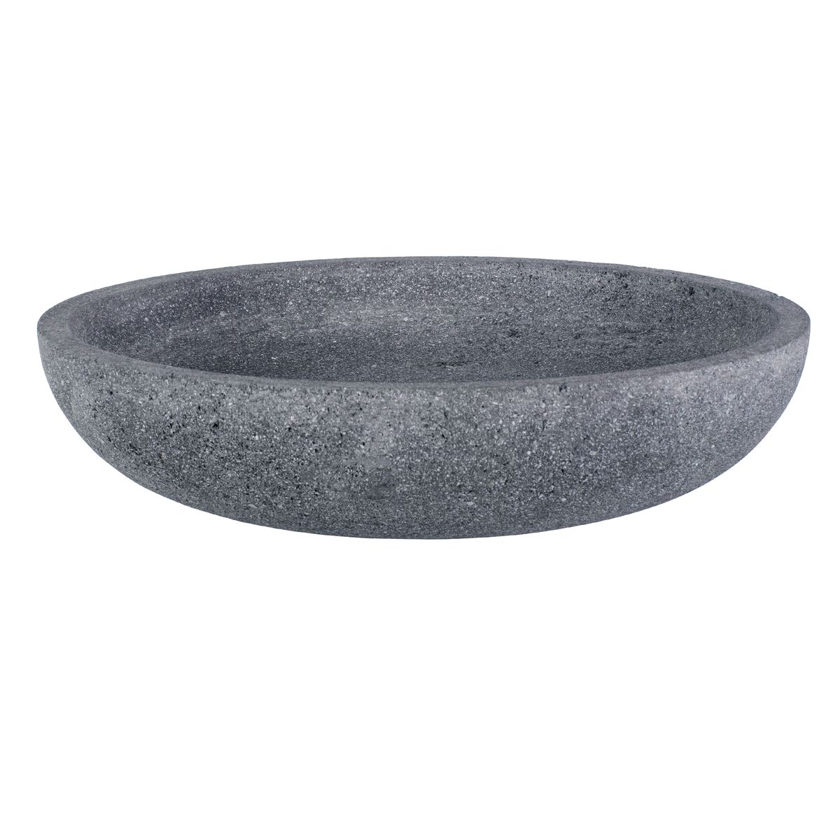 Uttermost Ashen Gray Lava Stone Earth Bowl Indoor and Outdoor Use - Image 4