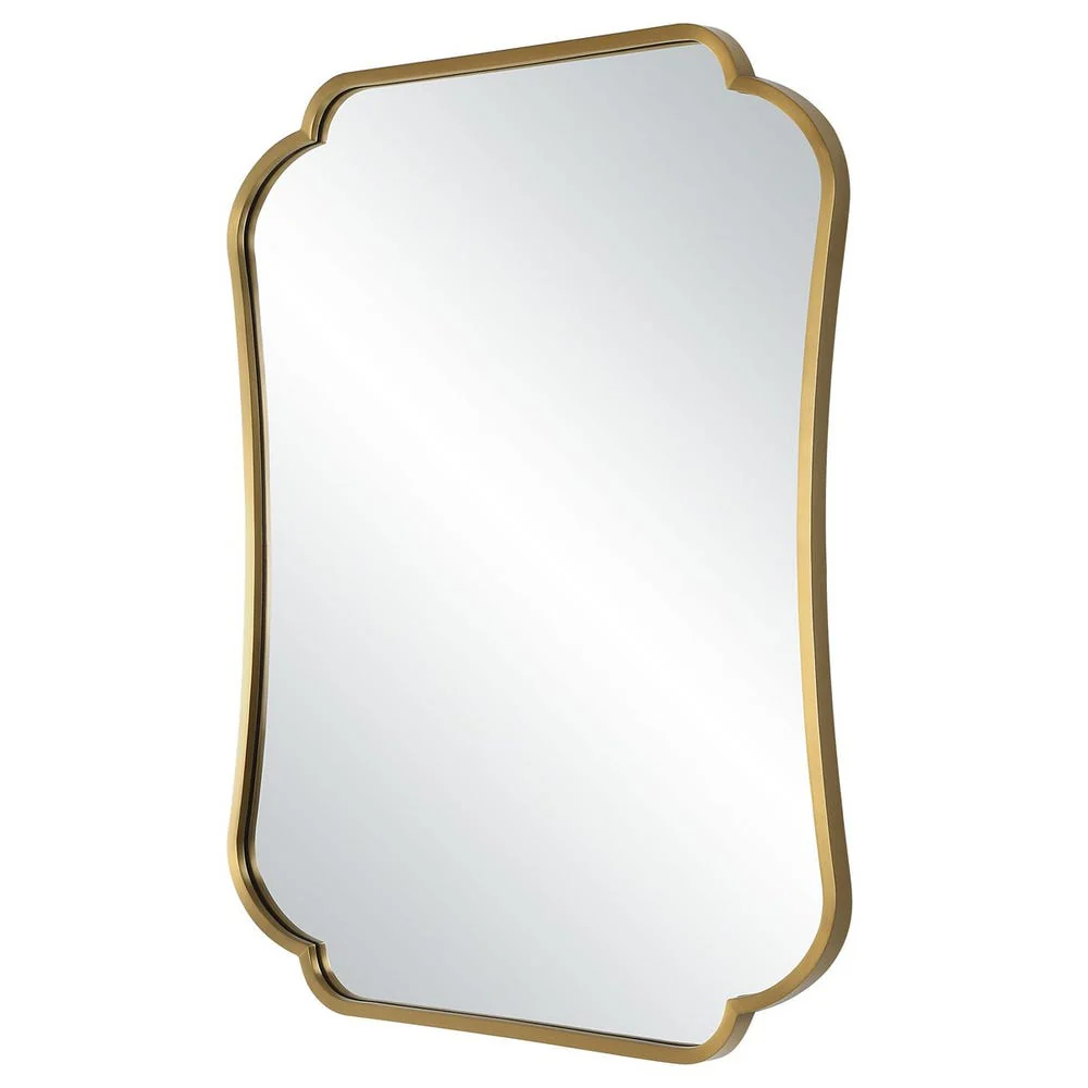 Uttermost Athena Stainless Steel Framed Mirror - Image 4