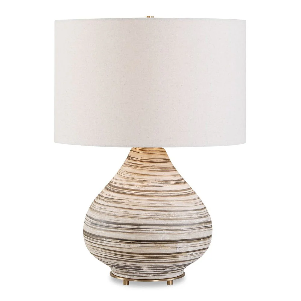 Uttermost Azura Rhythmic Pattern Of Horizontal Lines Table Lamp - Image 3