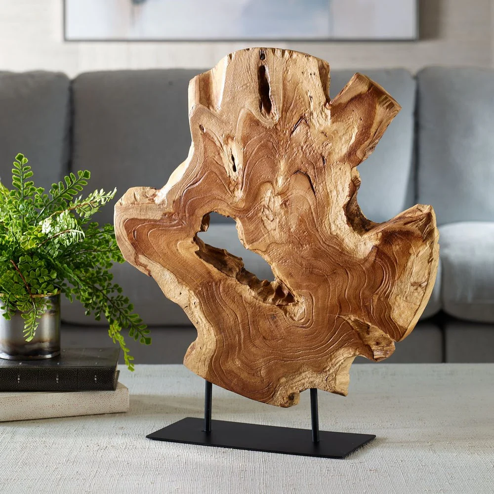Uttermost Bahati Natural Teak Wood Sculpture