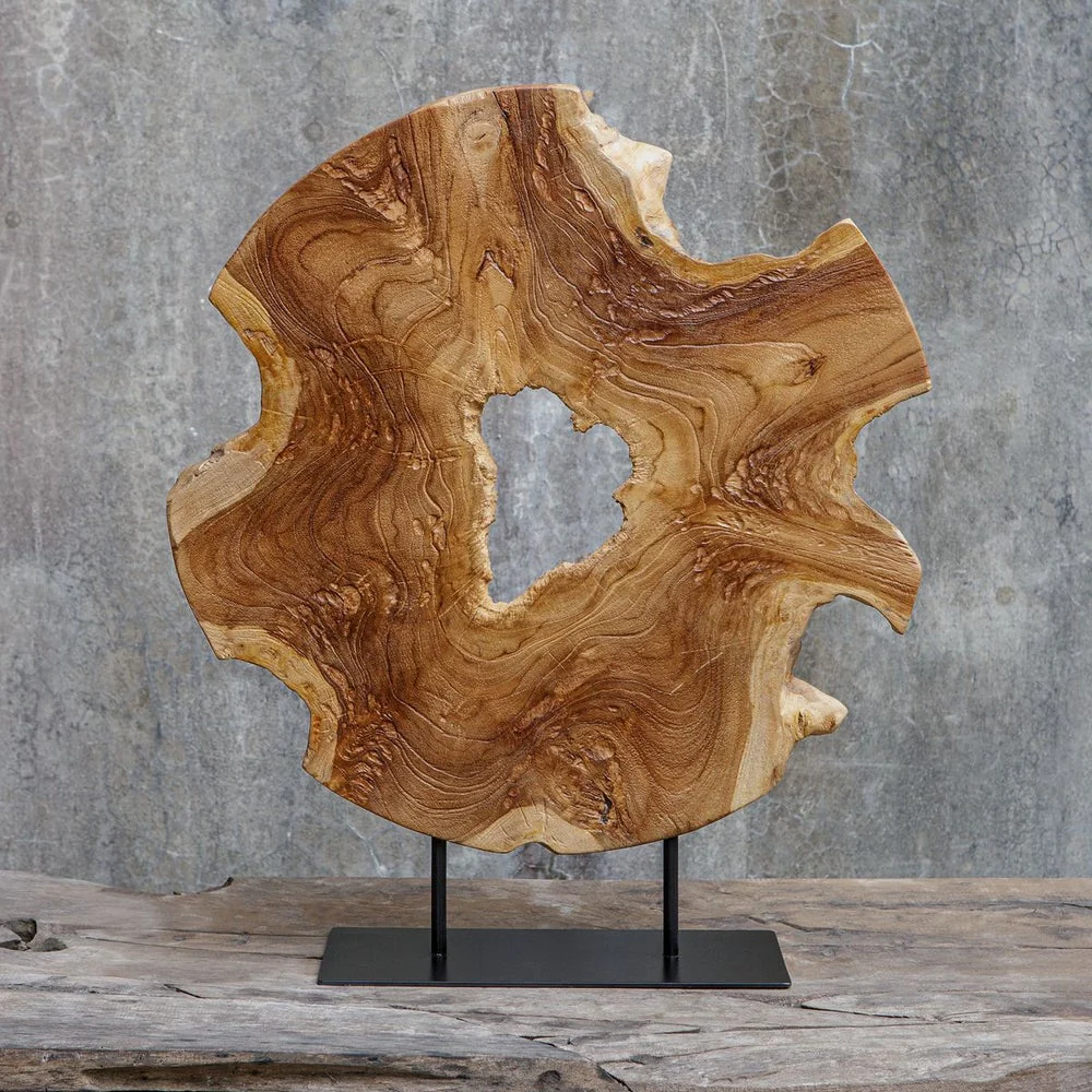 Uttermost Bahati Natural Teak Wood Sculpture - Image 2