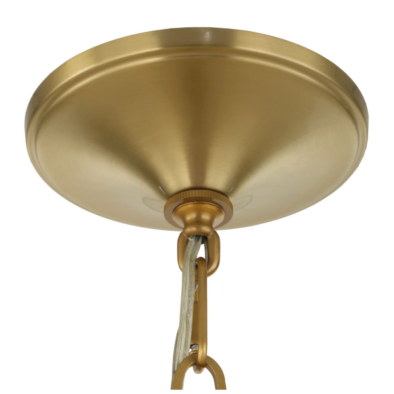 Uttermost Barcelona Warm Natural Brass Chandelier ~ 6 Lt - Image 14