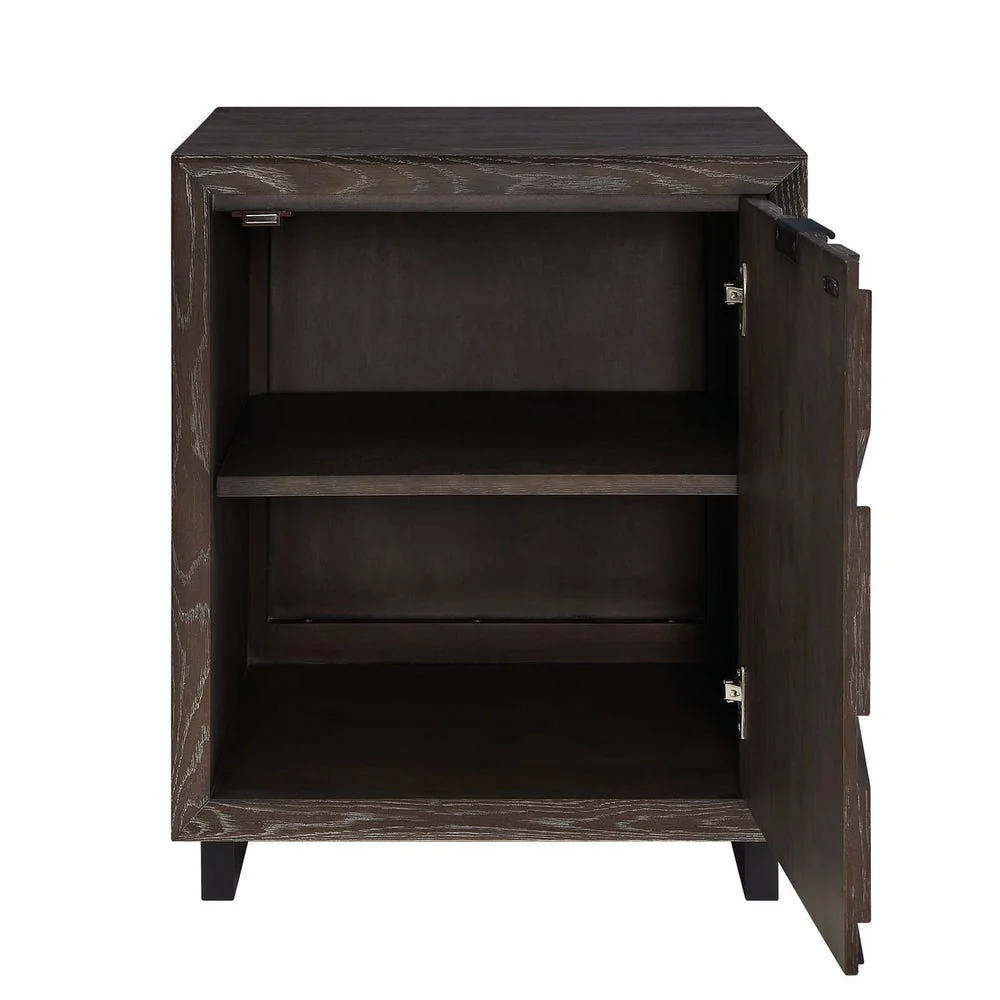 Uttermost Barrett Dark Chocolate Oak Cabinet - Image 7
