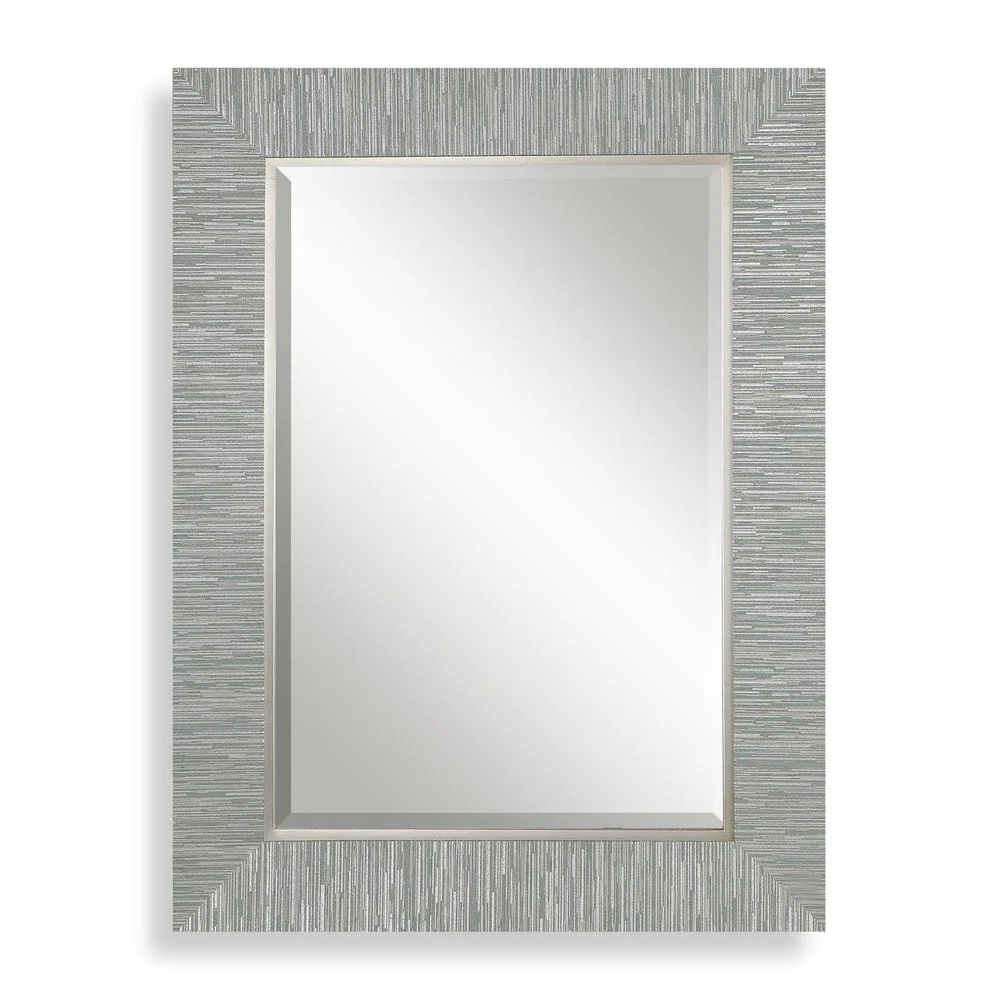 Uttermost Belaya Blue-Gray And Silver Mirror - Image 3
