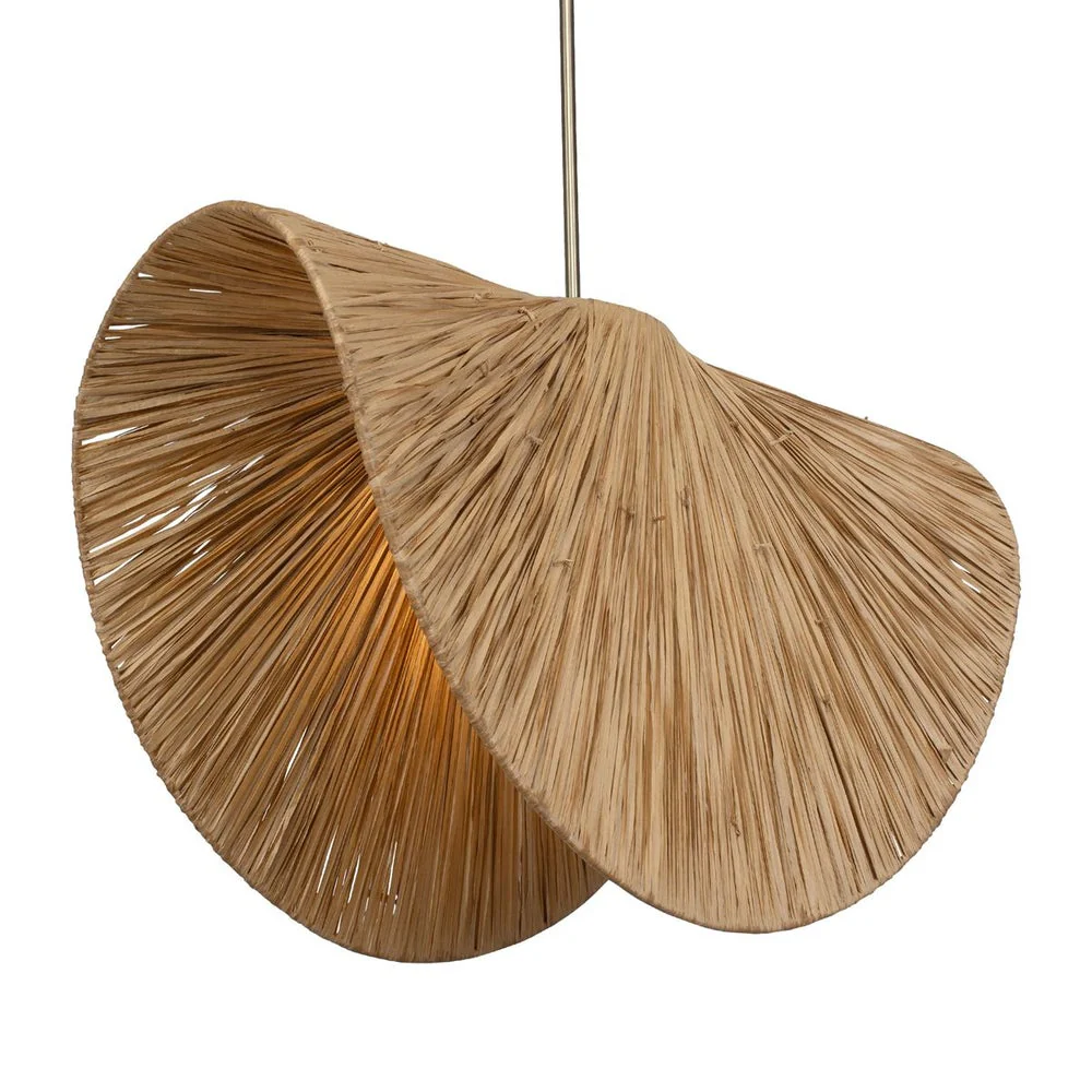 Uttermost Bend Natural Tone 1 Light Pendant - Image 3