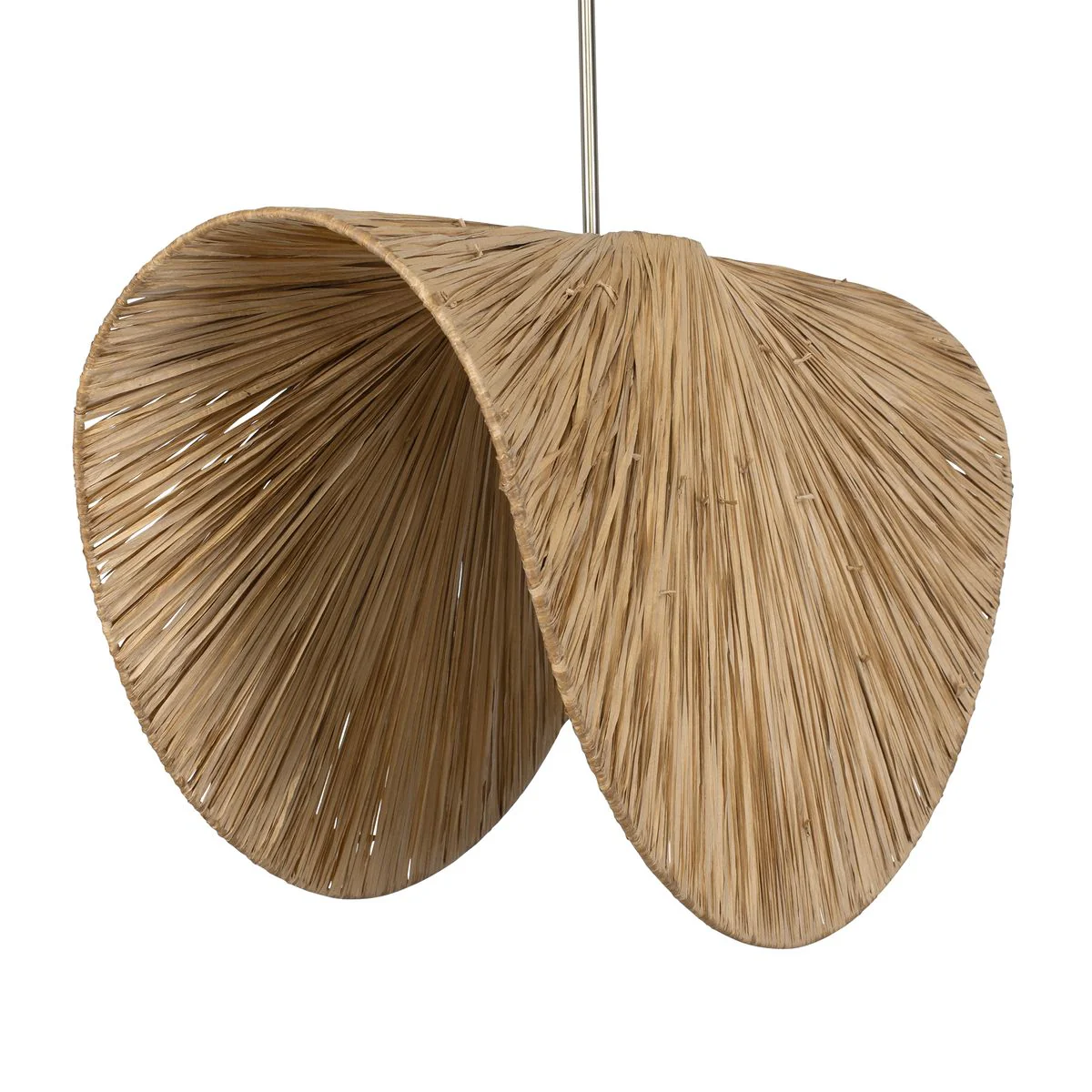 Uttermost Bend Natural Tone 1 Light Pendant - Image 4