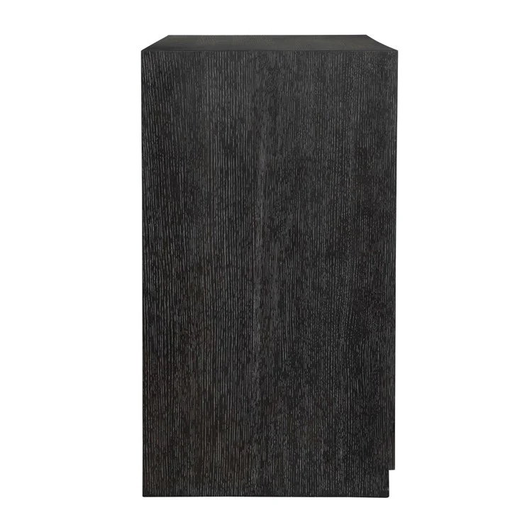Uttermost Besos Dark Walnut 4 Drawer Chest - Image 4