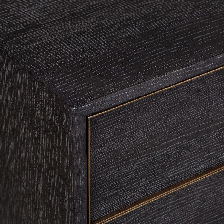 Uttermost Besos Dark Walnut 4 Drawer Chest - Image 5