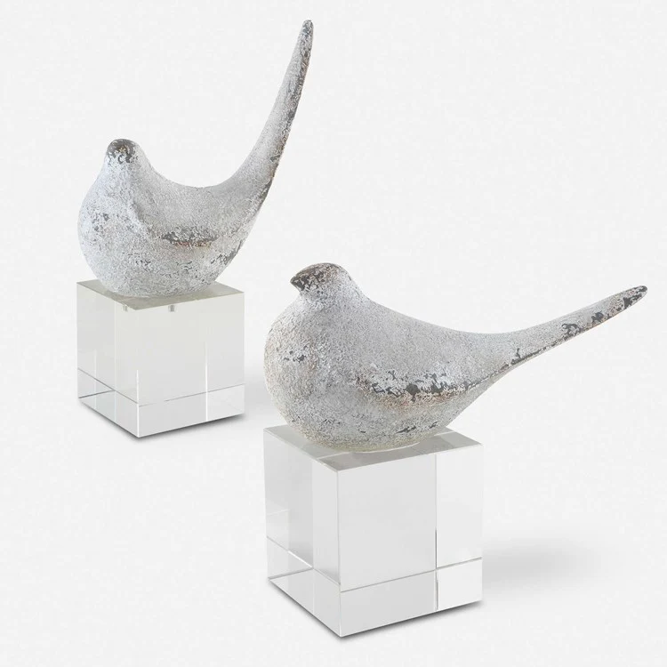 Uttermost Better Together Bird Set of 2 Sculptures - Image 2
