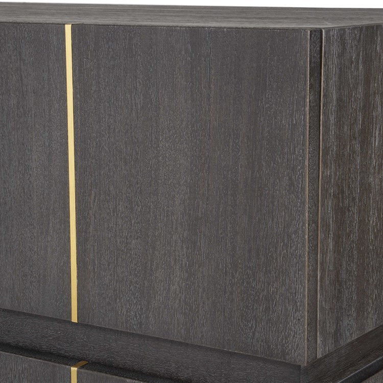 Uttermost Between The Lines Acacia With Brass Accents Chest - Image 8