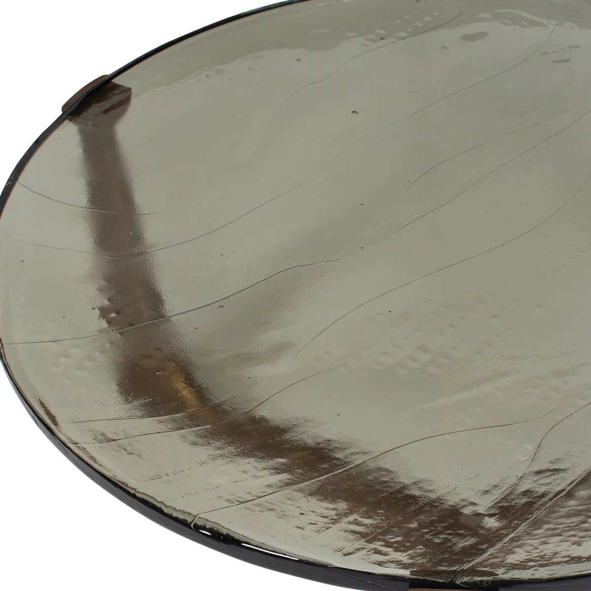 Uttermost Bohdi Black Cut Glass Outdoor Coffee Table - Image 3