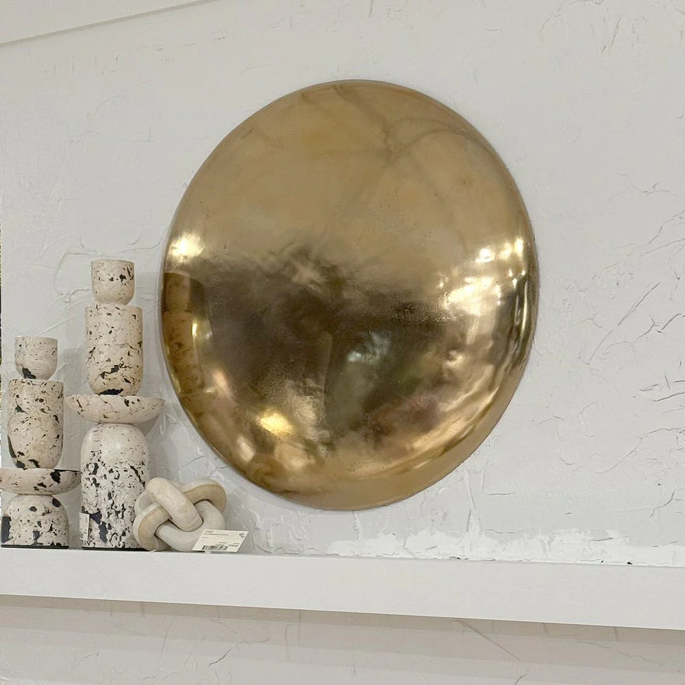 Uttermost Bombay Gold Finish Metal Wall Decor ~ Outdoor Use - Image 2
