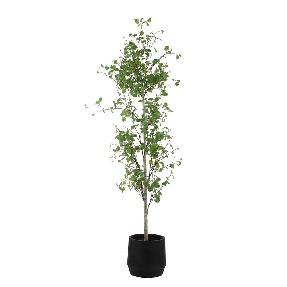 Uttermost Boreal Potted Lifelike Tall Birch Tree - Image 4