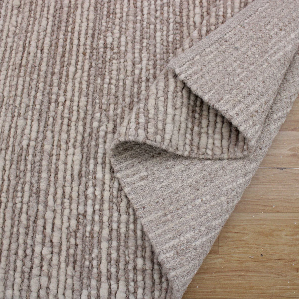 Uttermost Braxton Hand Woven Wool Beige Rug ~ 6 x 9 - Image 4