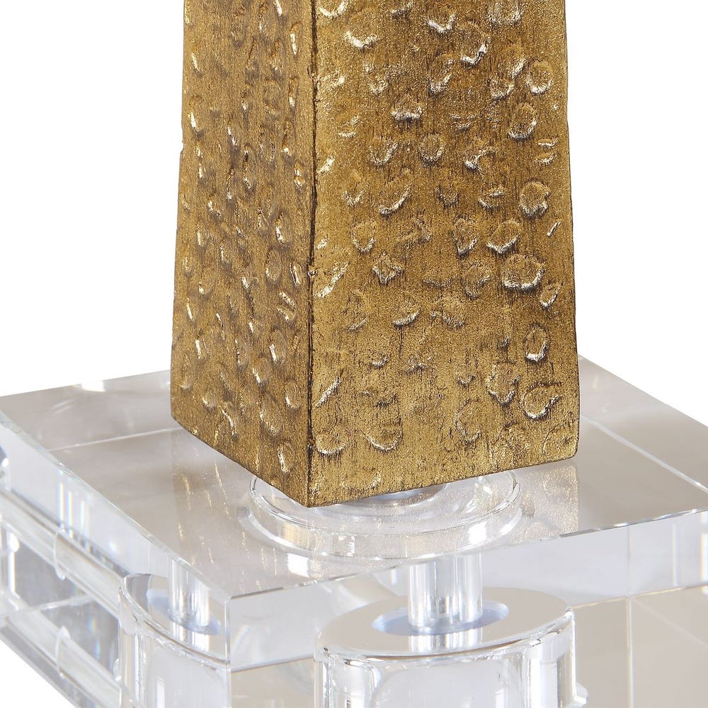 Uttermost Bridget Hammered Gold Table Lamp - Image 10