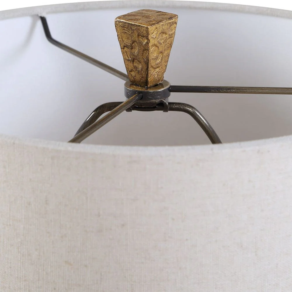 Uttermost Bridget Hammered Gold Table Lamp - Image 9