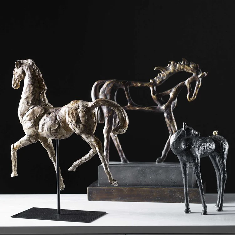 Uttermost Caballo Dorado Horse Sculpture - Image 4