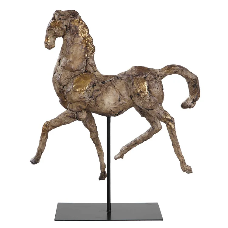 Uttermost Caballo Dorado Horse Sculpture - Image 5
