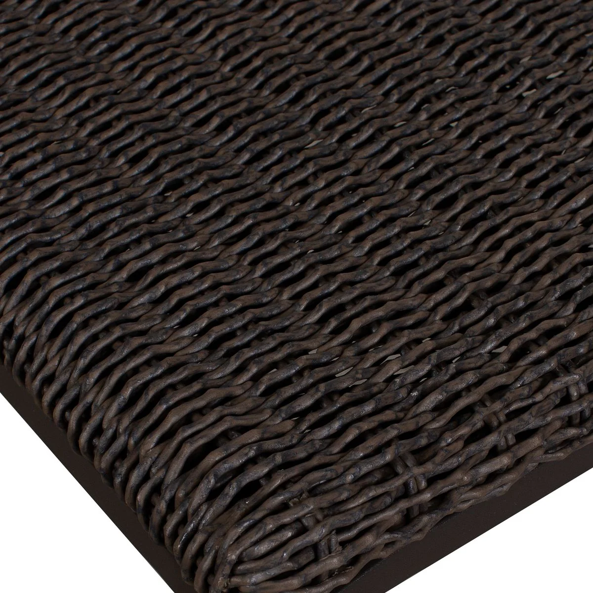 Uttermost Calbas Java Black All Weather Wicket Outdoor Counter Stool - Image 7