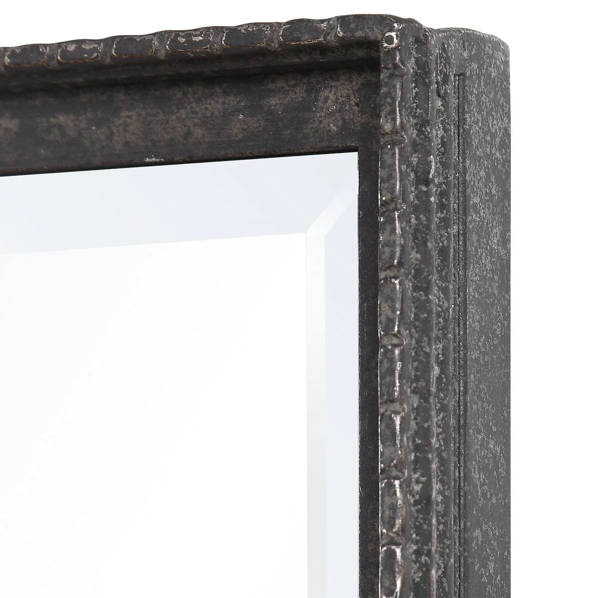 Uttermost Callan Rustic Black Tall Mirror - Image 4