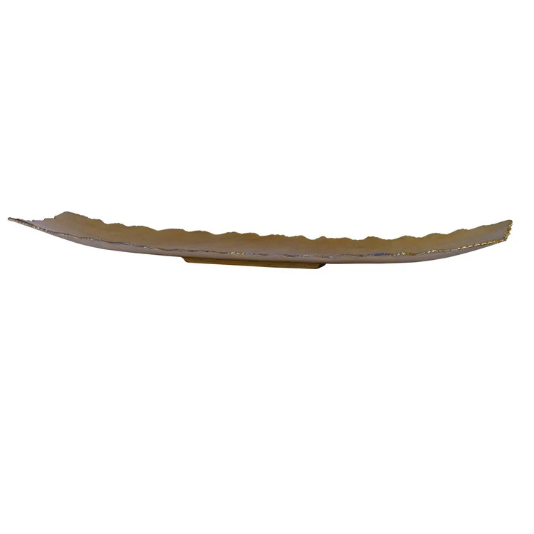 Uttermost Camilla Textured Gold Tray - Image 4