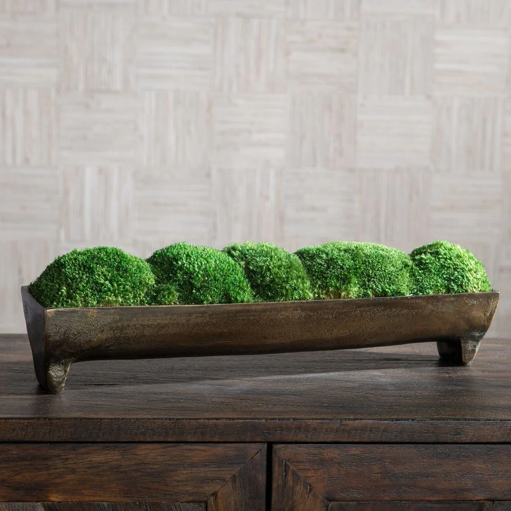 Uttermost Canal Moss Centerpiece, Small Botanicals