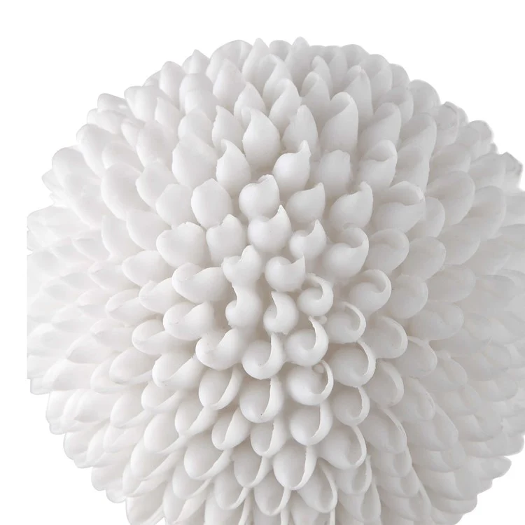 Uttermost Cascara Faux Sea Shells With Crystal Base Sculpture - Image 4