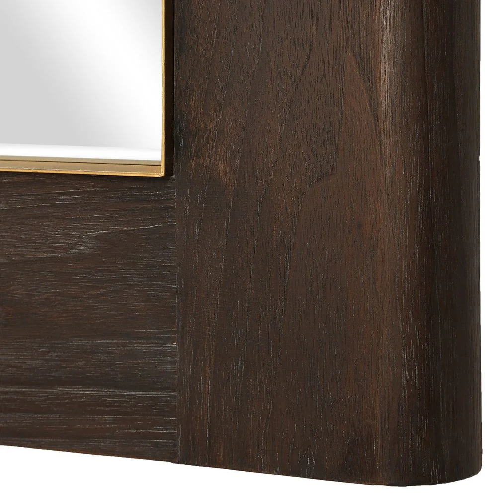 Uttermost Catron Aged Walnut Mirror - Image 5