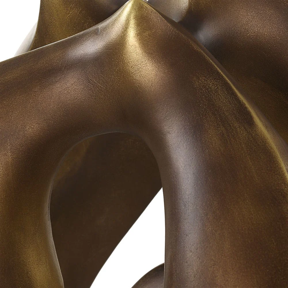Uttermost Celestial Flow Abstract Bronze Sculpture - Image 5