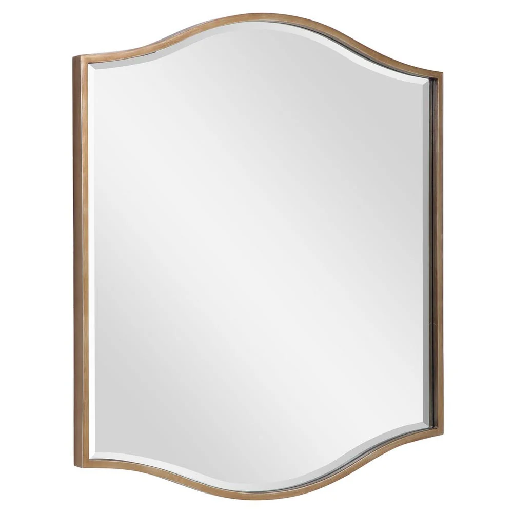 Uttermost Cerise Tradition Antique Gold Mirror - Image 3