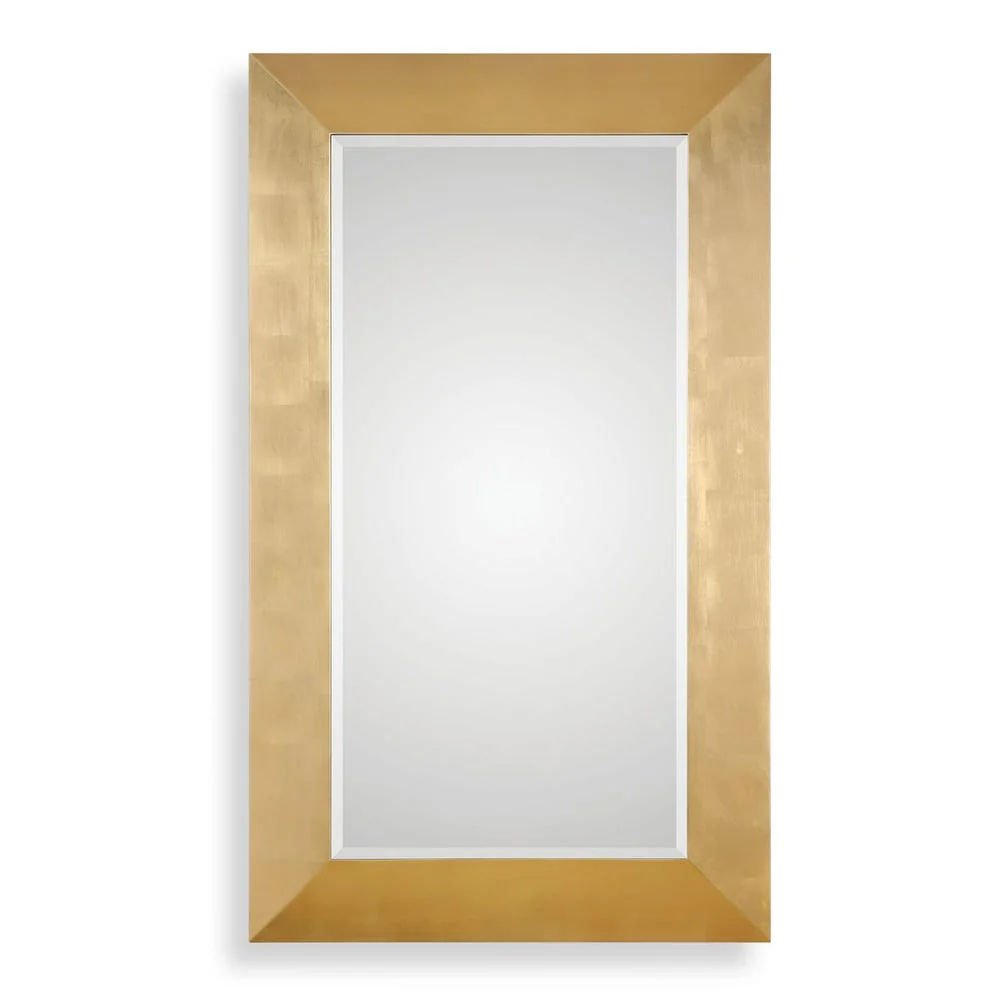 Uttermost Chaney Gold Leaf Mirror - Image 2