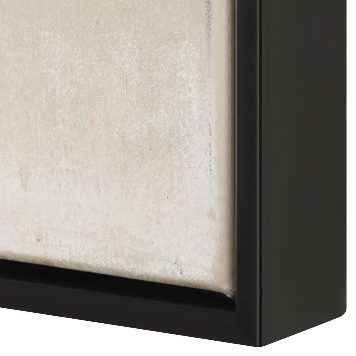 Uttermost Characters Set of 2 Hand Painted Canvases With Black Gallery Frame - Image 4