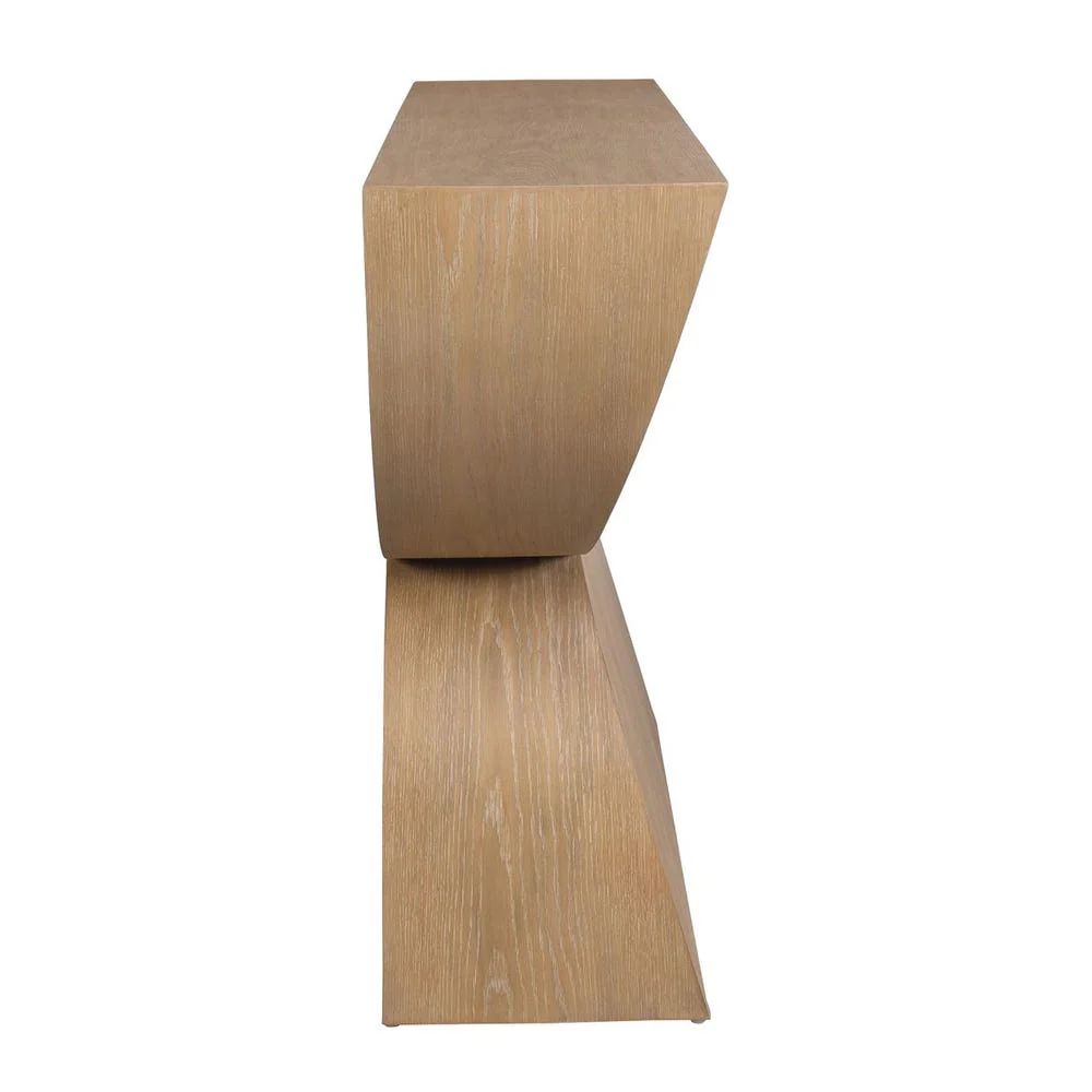 Uttermost Ciano Light Natural Finish Console Table - Image 3