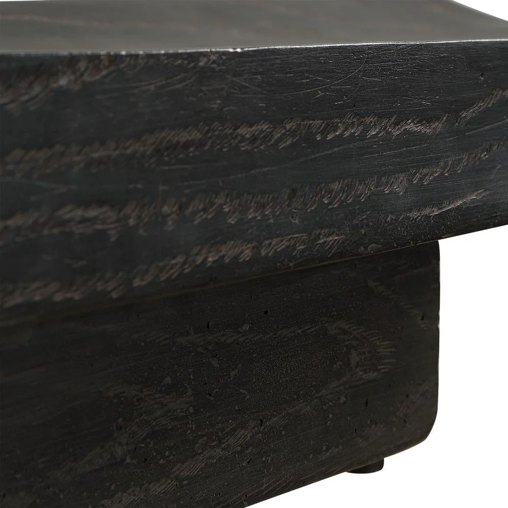 Uttermost Ciaran Deep Black Rustic Tray ~ Indoor And Outdoor Use - Image 6