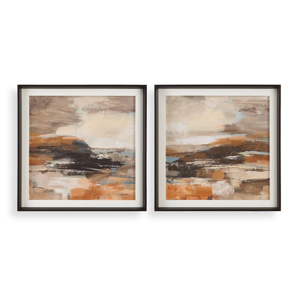 Uttermost Cinnamon Shore Framed Prints Set Of Two - Image 2