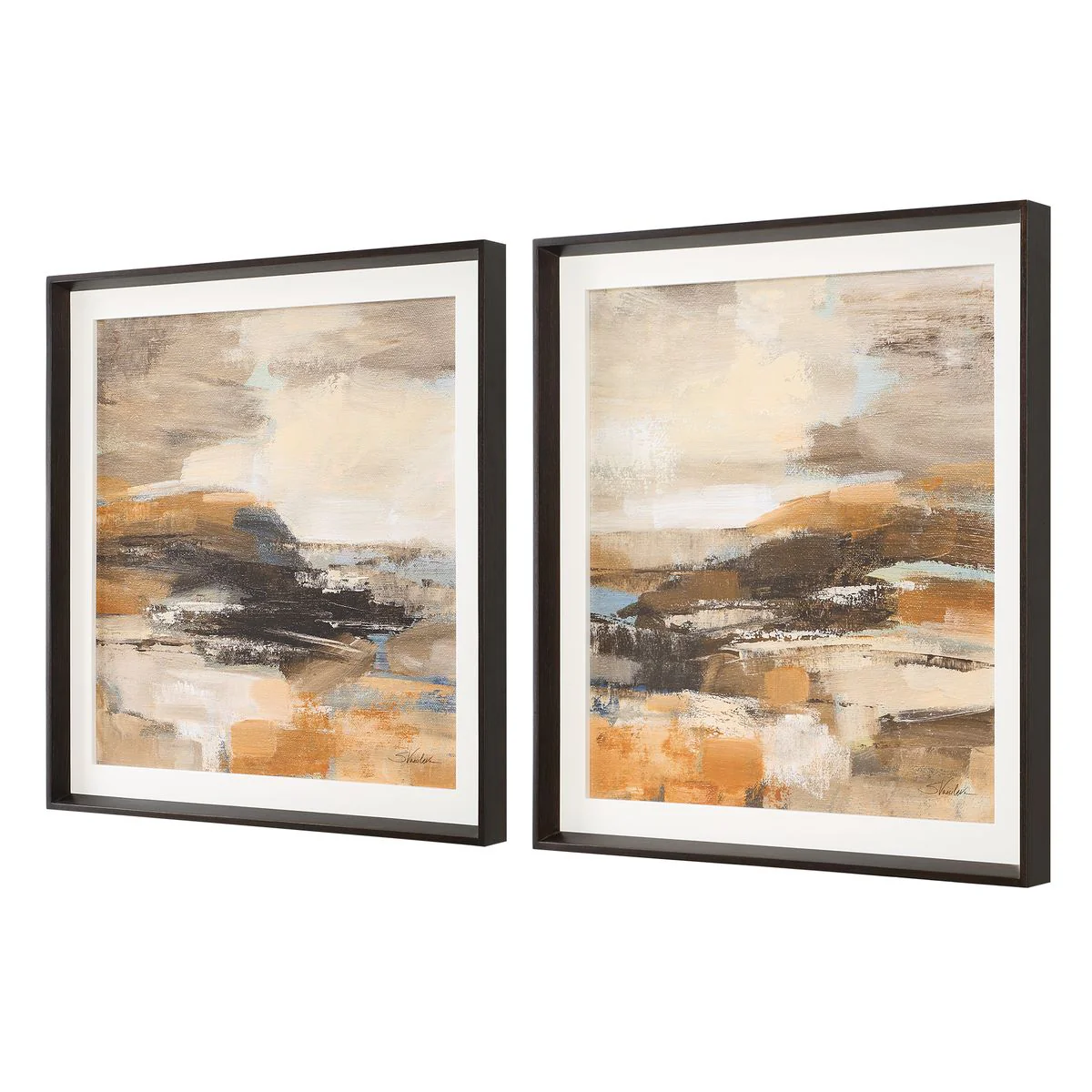 Uttermost Cinnamon Shore Framed Prints Set Of Two - Image 4