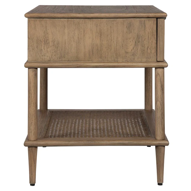 Uttermost Coast Natural Rattan Cane Side Table - Image 5