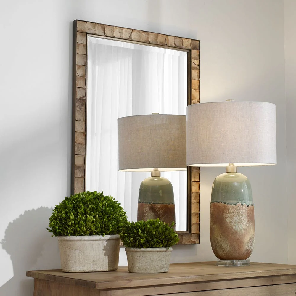 Uttermost Cocos Rectangle Coconut Shells Mirror - Image 2