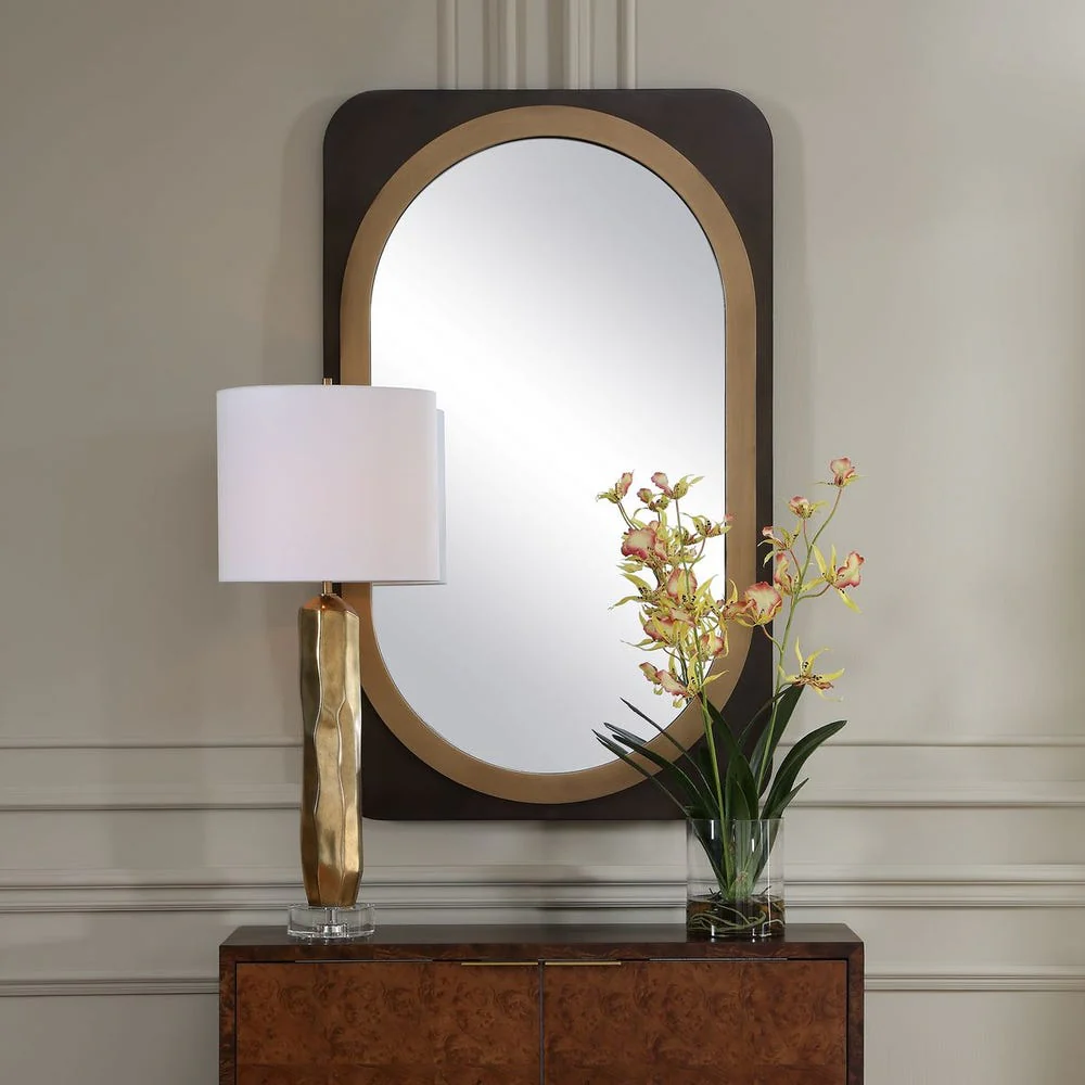 Uttermost Condesa Oval Framed Mirror