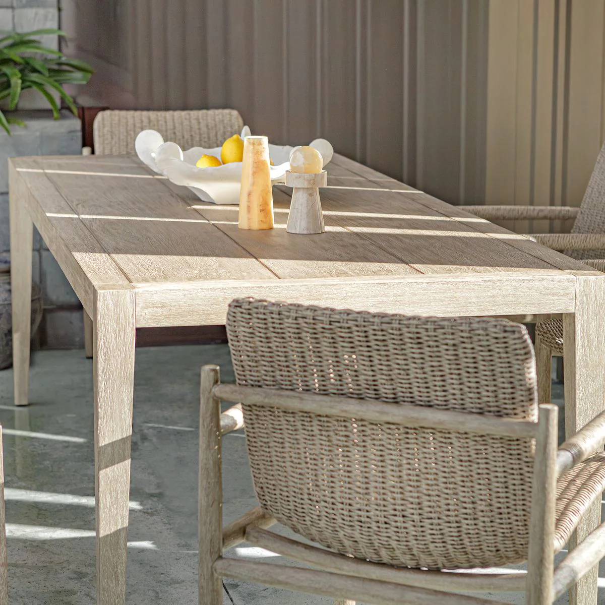 Uttermost Coral Mirage Matte White Ceramic Bowl ~ Indoor And Outdoor Use - Image 8