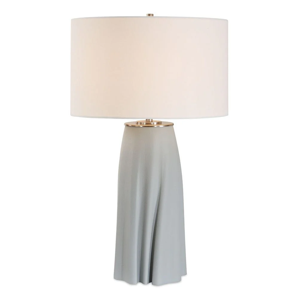 Uttermost Cover Up Muted Light Blue Table Lamp - Image 3
