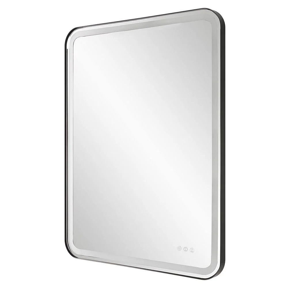 Uttermost Crofton Black Lighted Mirror - Image 7