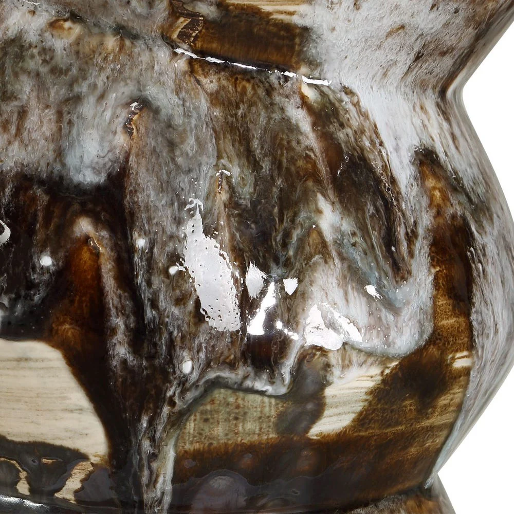 Uttermost Cuoco Chocolate Browns And Off- Whites Table Lamp - Image 5