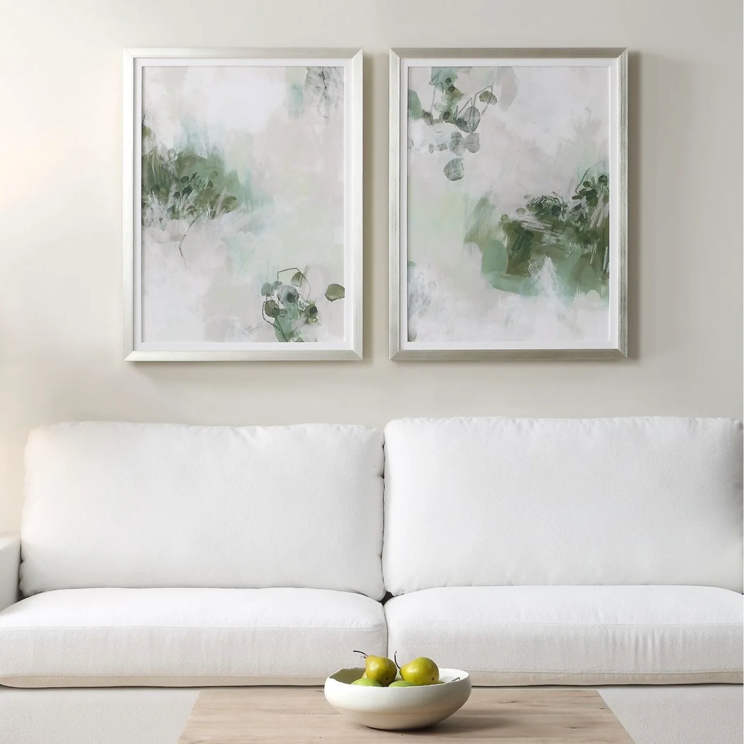Uttermost Custom Lilypond Dream Framed Prints ~ Set Of 2