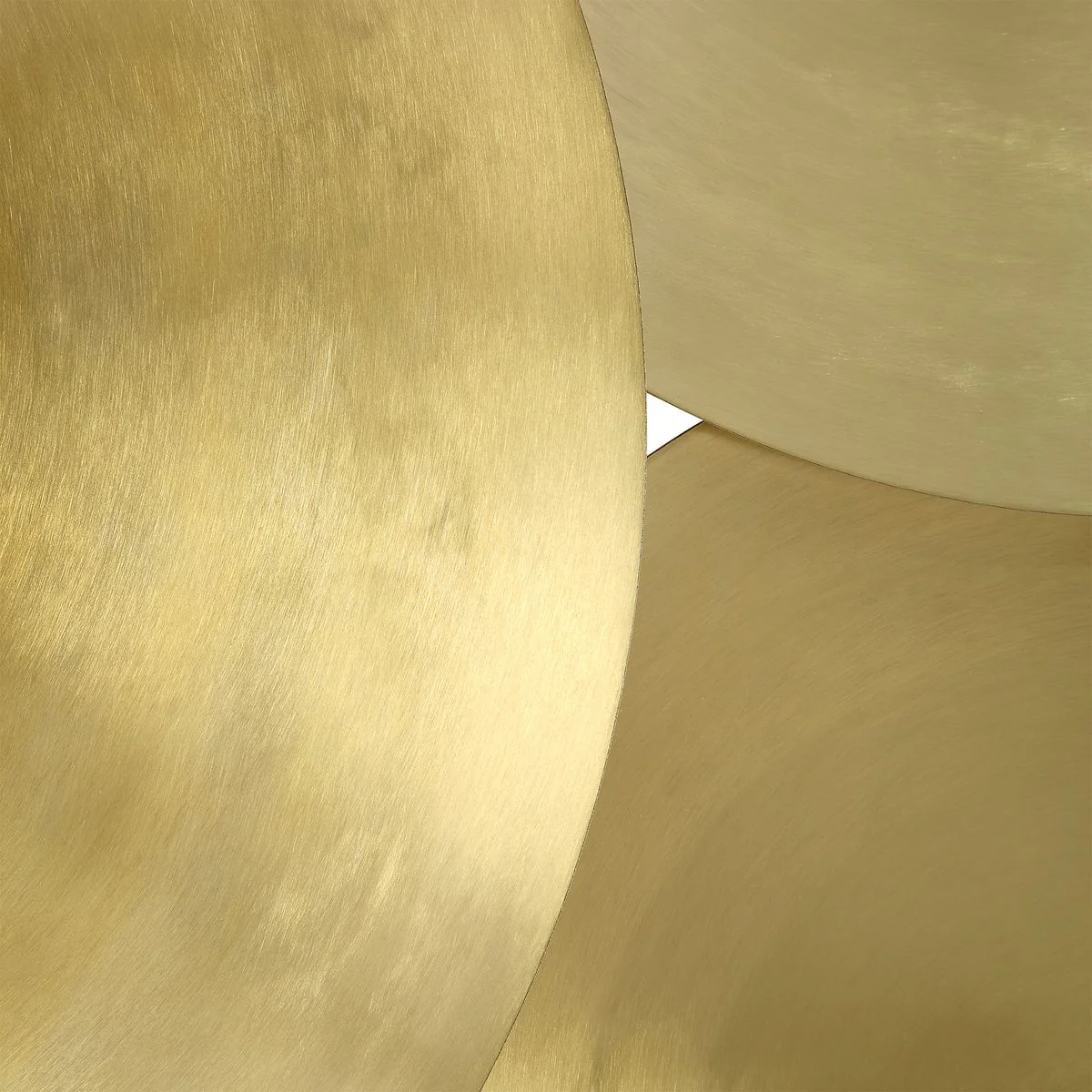 Uttermost Cymbalic Brass Iron Discs Wall Decor ~ Set Of 3 - Image 5