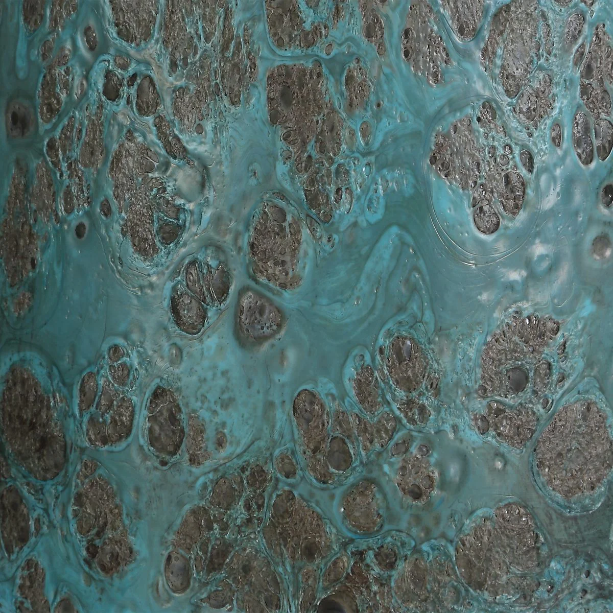 Uttermost Dauphine Deep Teal Glazed Table Lamp With White Linen Shade - Image 5