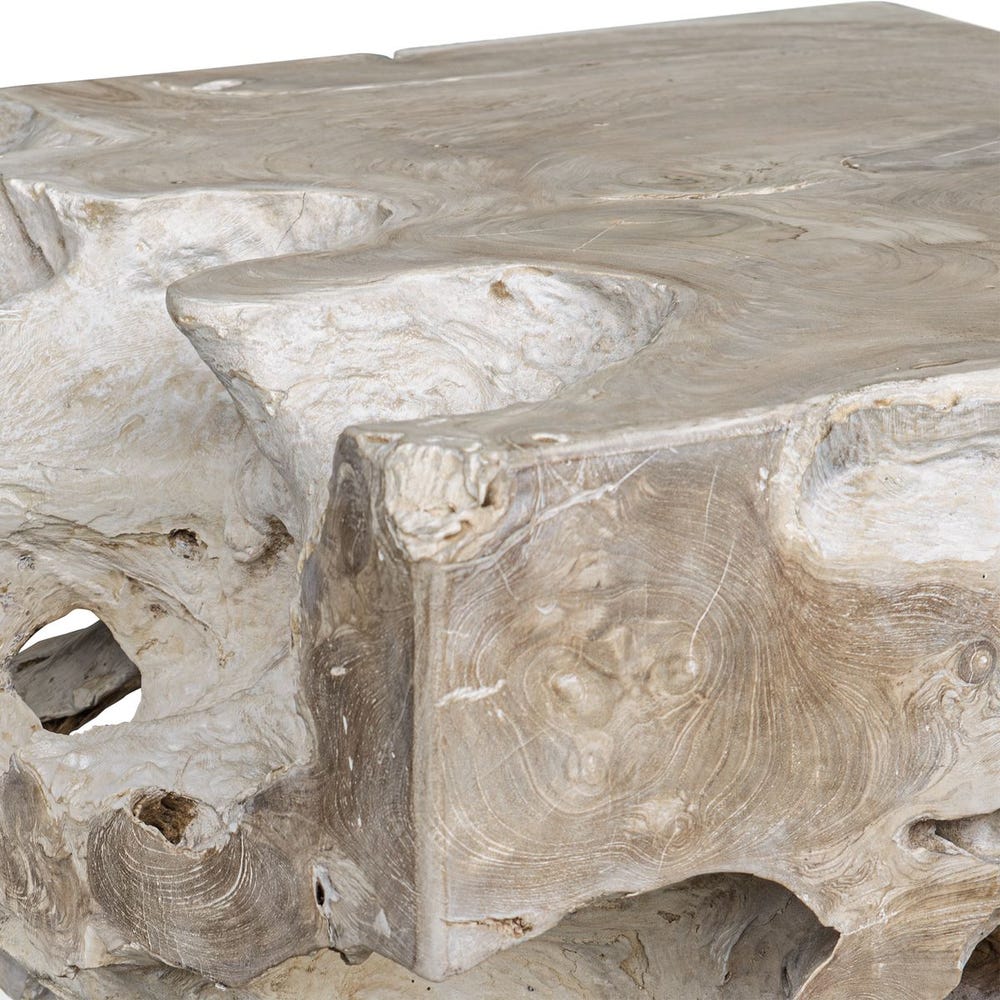 Uttermost Deguara Natural Teak Wood Coffee Table ~ Indoor & Outdoor Use - Image 6