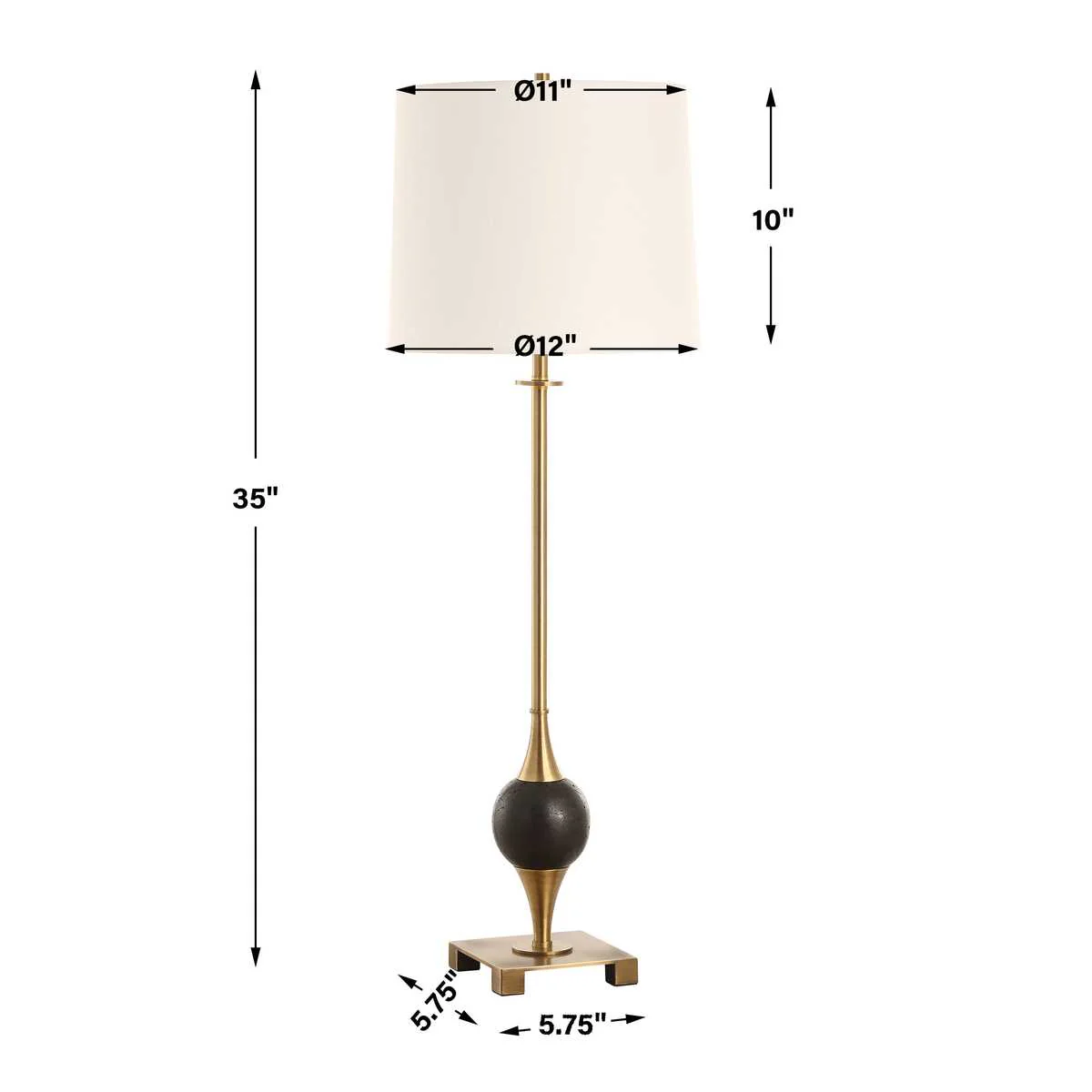 Uttermost Dempsey Buffet Lamp - Image 8